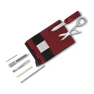 Večnamensko orodje Victorinox SwissCard Classic Smart, rdeče-modro