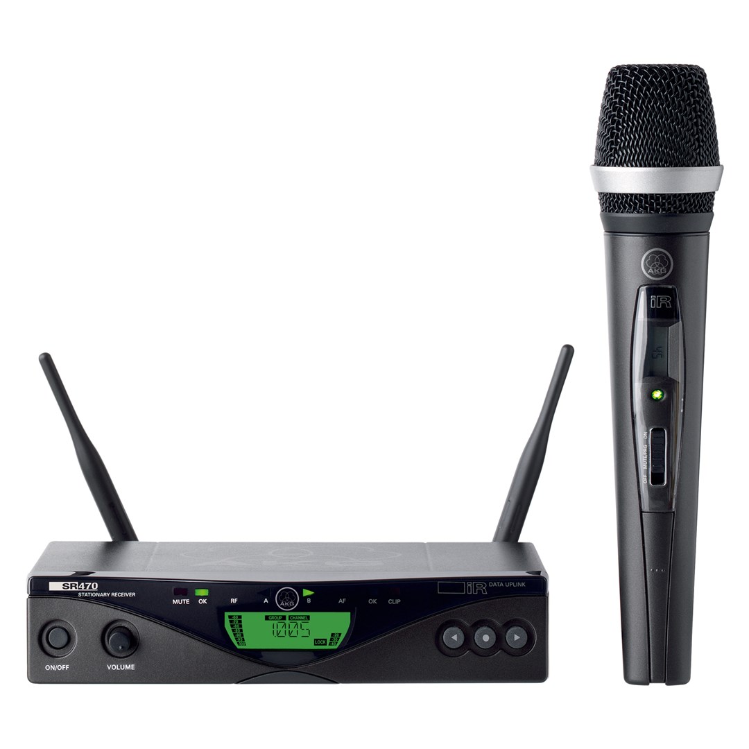 AKG WMS470 D5 vokalni set BD1-50MW - brezžični mikrofonski sistem