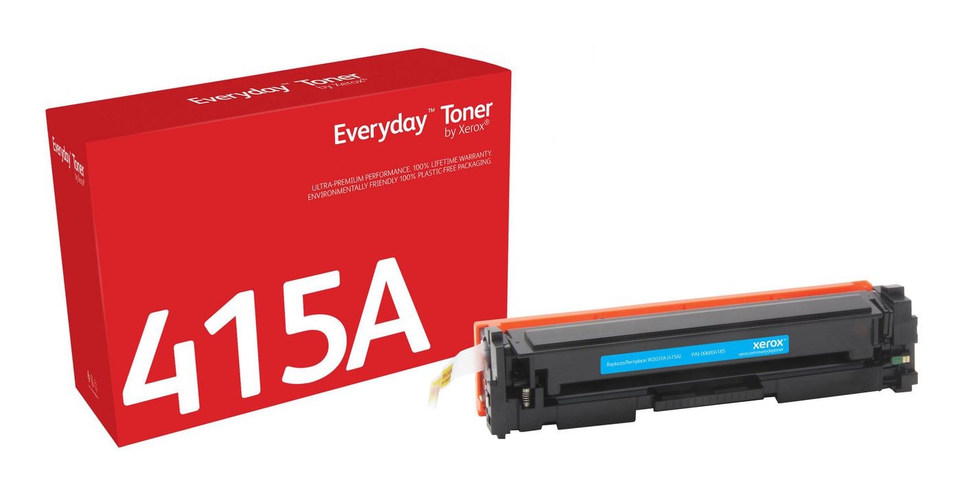 Everyday™ Cyan Toner by Xerox (združljiv s HP 415A W2031A), standardna kapaciteta