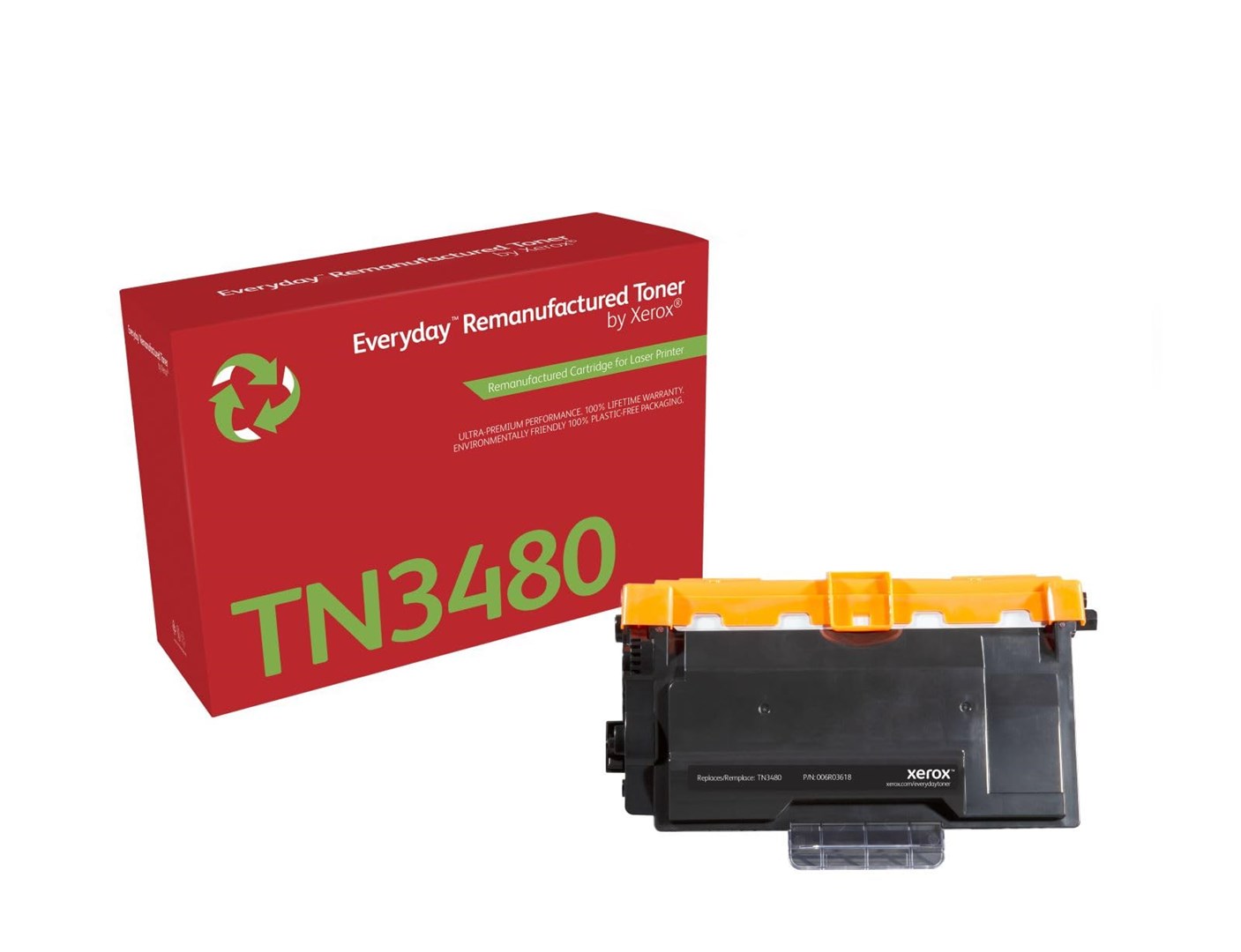 Everyday™ Mono Remanufactured toner Xerox (za Brother TN3480), visoka kapaciteta