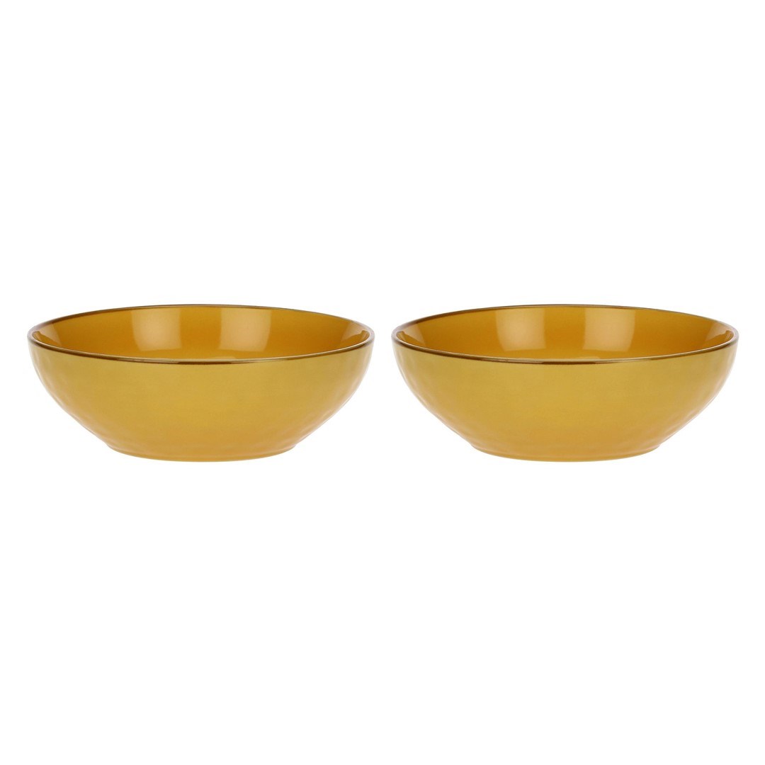 Set 2 Concerto Ocra skled za solato - rumena, 26 cm