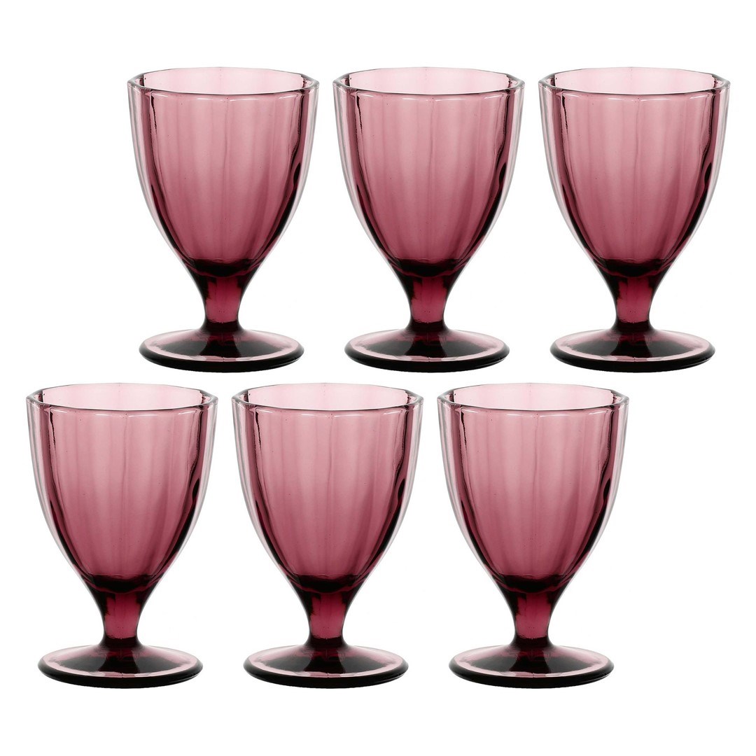 Set 6 Amami kozarcev, vijolični, 300 ml