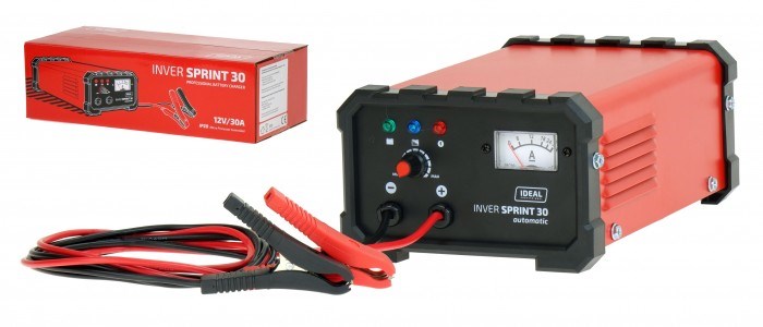 IDE SPRINT 30A 12V AUTOMATIC avtomatski polnilnik akumulatorjev z invertersko funkcijo