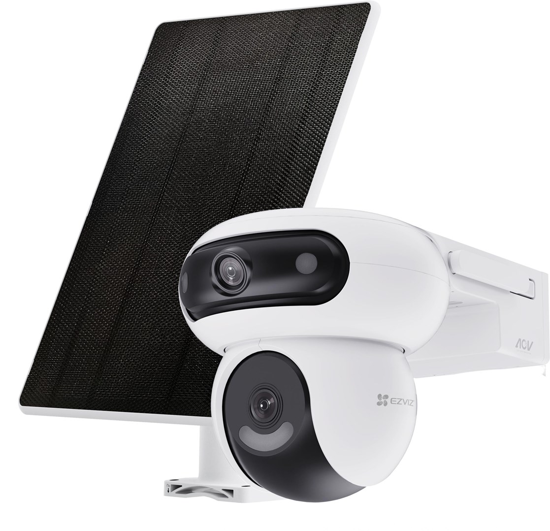 IP kamera Ezviz HB90X Dual 4G Wi-Fi Kit 4MP+4MP s solarnim panelom 8W