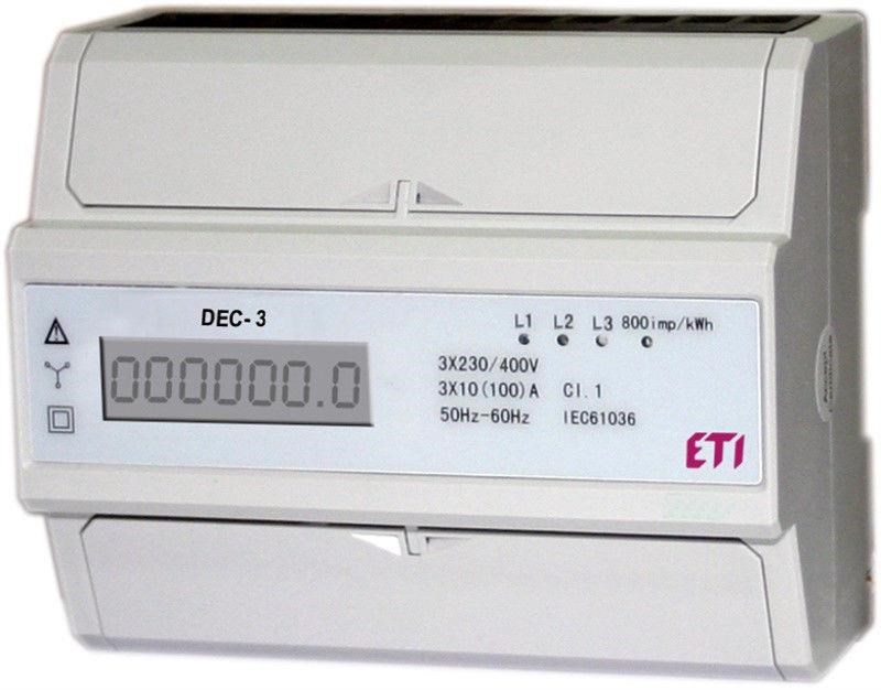 ETI Električni merilnik porabe 3F DEC-3