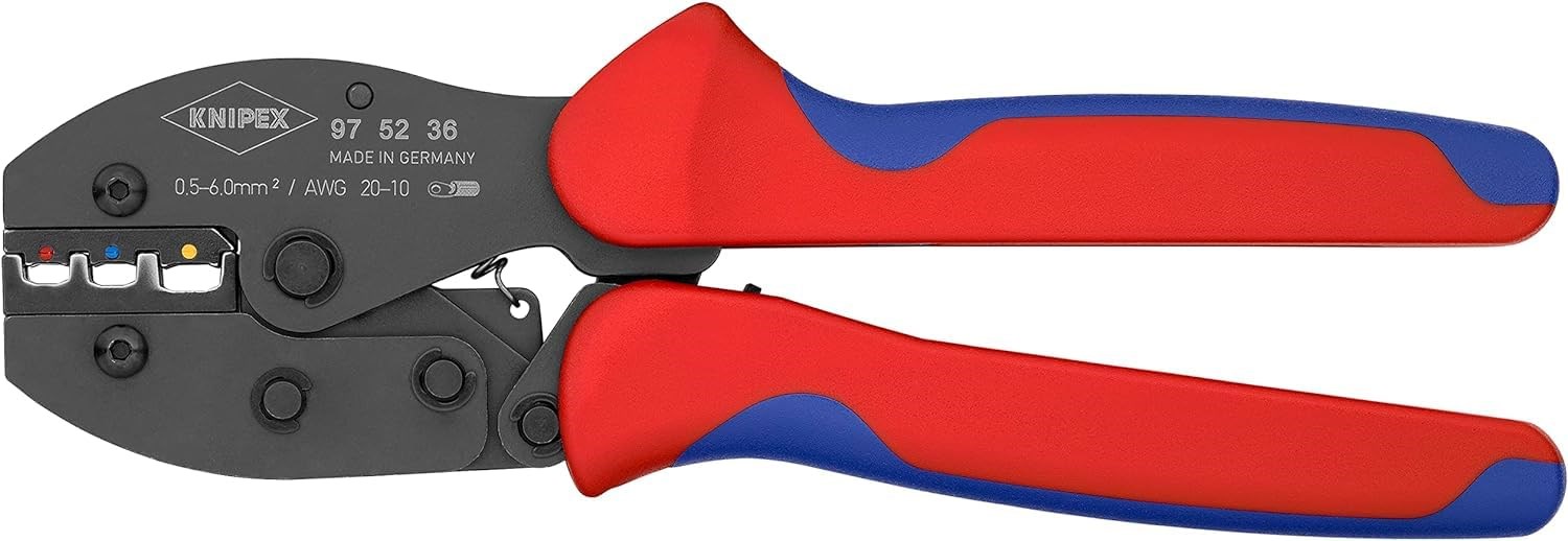 Klešče za stiskanje konektorjev Knipex 0.5-6.0 mm2