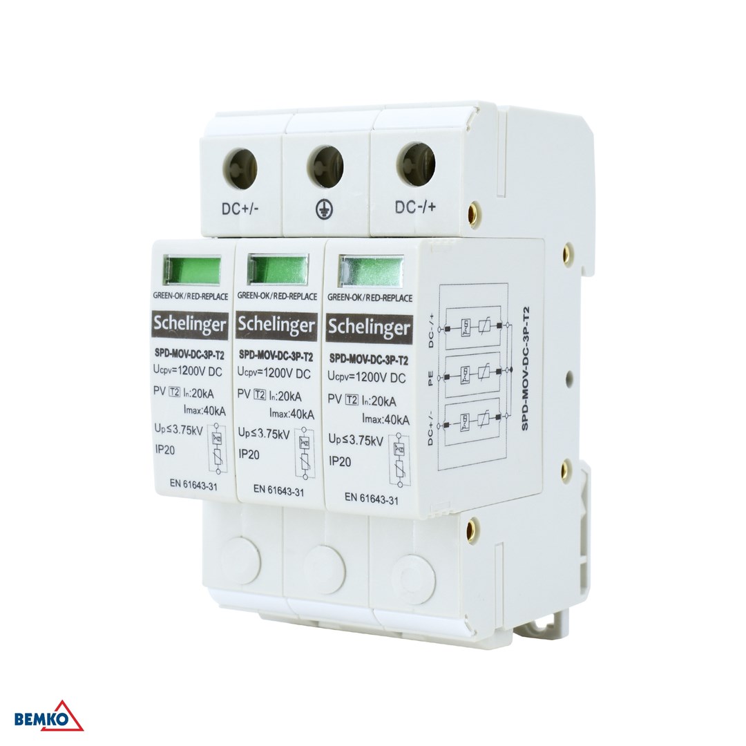 Prekidač prenapona 4P 12.5kA T1+T2 (B+C) SCHELINGER