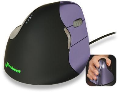 Evoluent Vertical Mouse4 Small Righ Ergonomski miška, črna