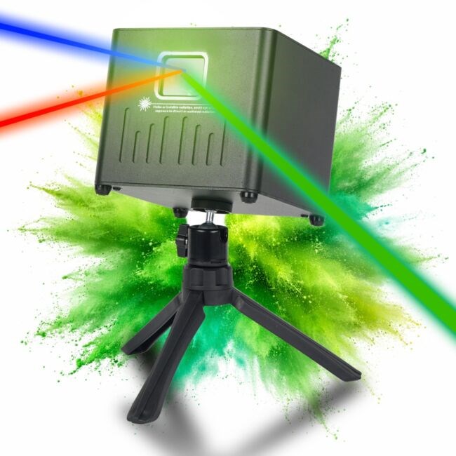 LIGHT4ME ACCU APP LASER akumulatorski laserski projektor, Bluetooth