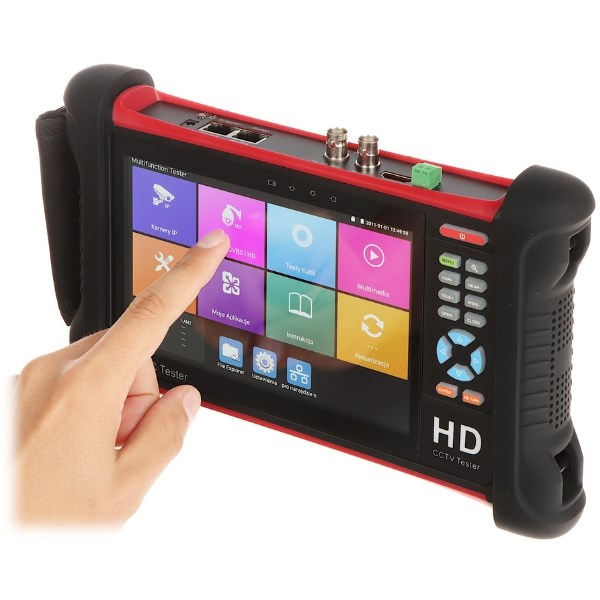 DELTA TESTER CS-H8-70H CCTV tester, 7-palčni zaslon na dotik, Wi-Fi