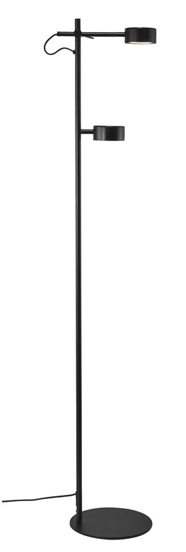 Talna LED svetilka LUCA 2x4W NON - črna