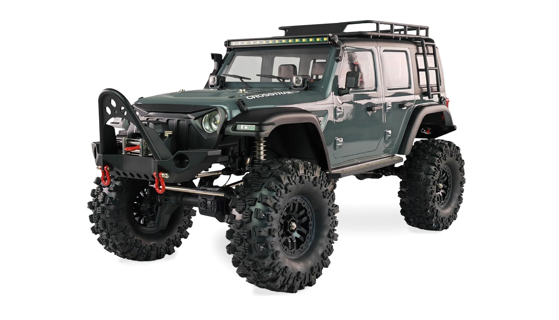 Crosstrail Crawler 4WD 1:10 ARTR RC goseničar, svetlo siva