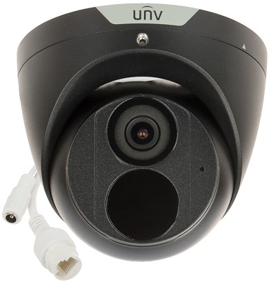 Uniview IPC3614SS-ADF28KM-I0-BLACK IP kamera 2MP, 2.8mm, IR do 30m, IP67, črna