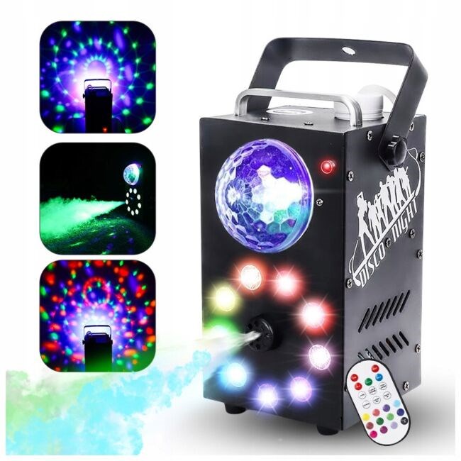 LIGHT4ME PARTY FOG 700W V2 stroj za dim, 700W, žični daljinec