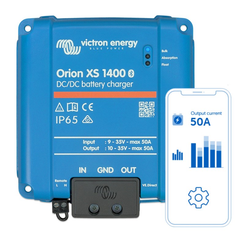 Victron Energy Orion XS 1400 Polnilnik Akumulatorjev, 1400W, 12V