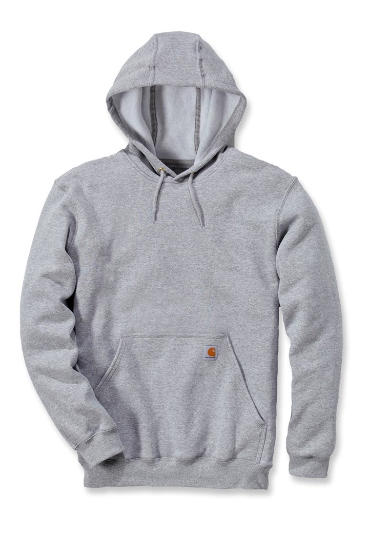 Carhartt moška jopica s kapuco, svetlo siva - Heather Grey