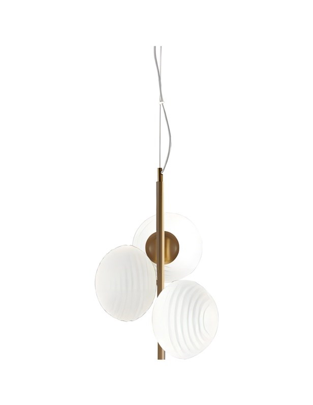 Opalla obesna svetilka 3x E27, 34 cm