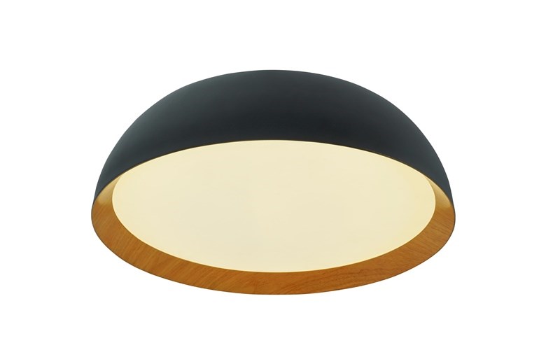 Stropna LED svetilka NON SIAN D40, 4000K, črna