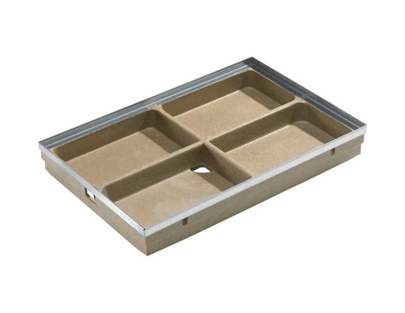 Spodnji del za kopalniško omarico ACO VARIO, 75x50