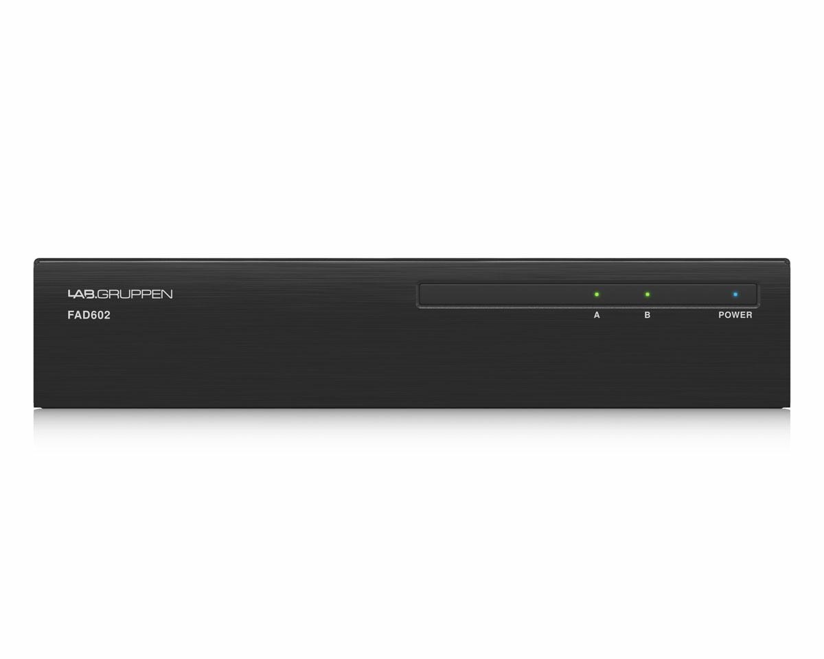 Ojačevalnik Lab Gruppen FAD602, 2 x 60W, 4 Ohm, Dante