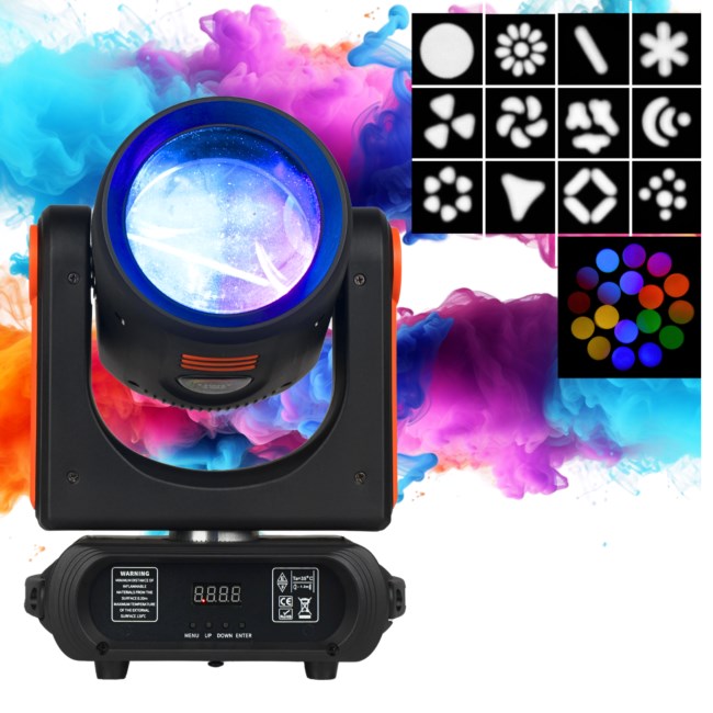 LIGHT4ME ORBEAM 150W LED premikajoča se glava