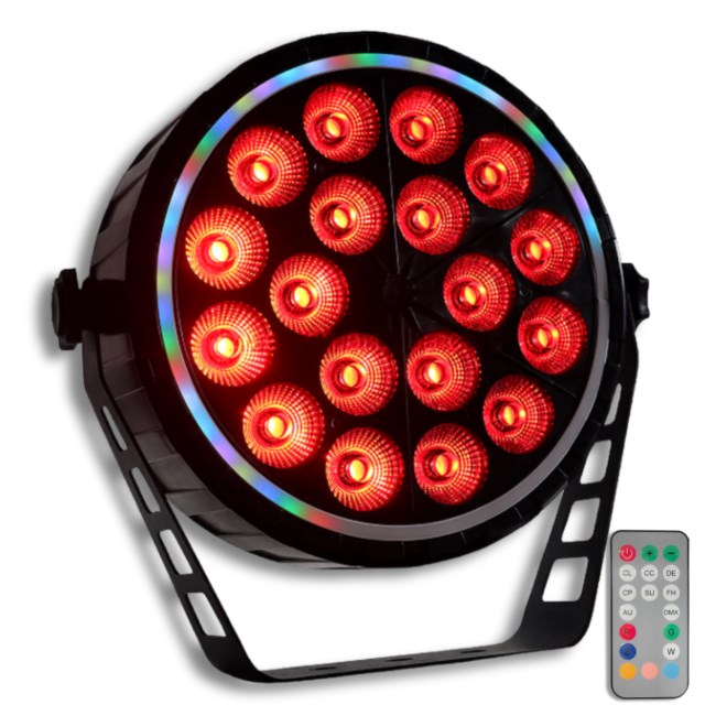 LIGHT4ME RING PAR 18 RGBW scenični reflektor