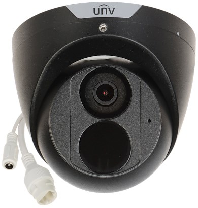 Uniview IPC3615SB-ADF28KM-I0-Black Vandalska IP kamera 5MP, 2.8mm leča, IK10