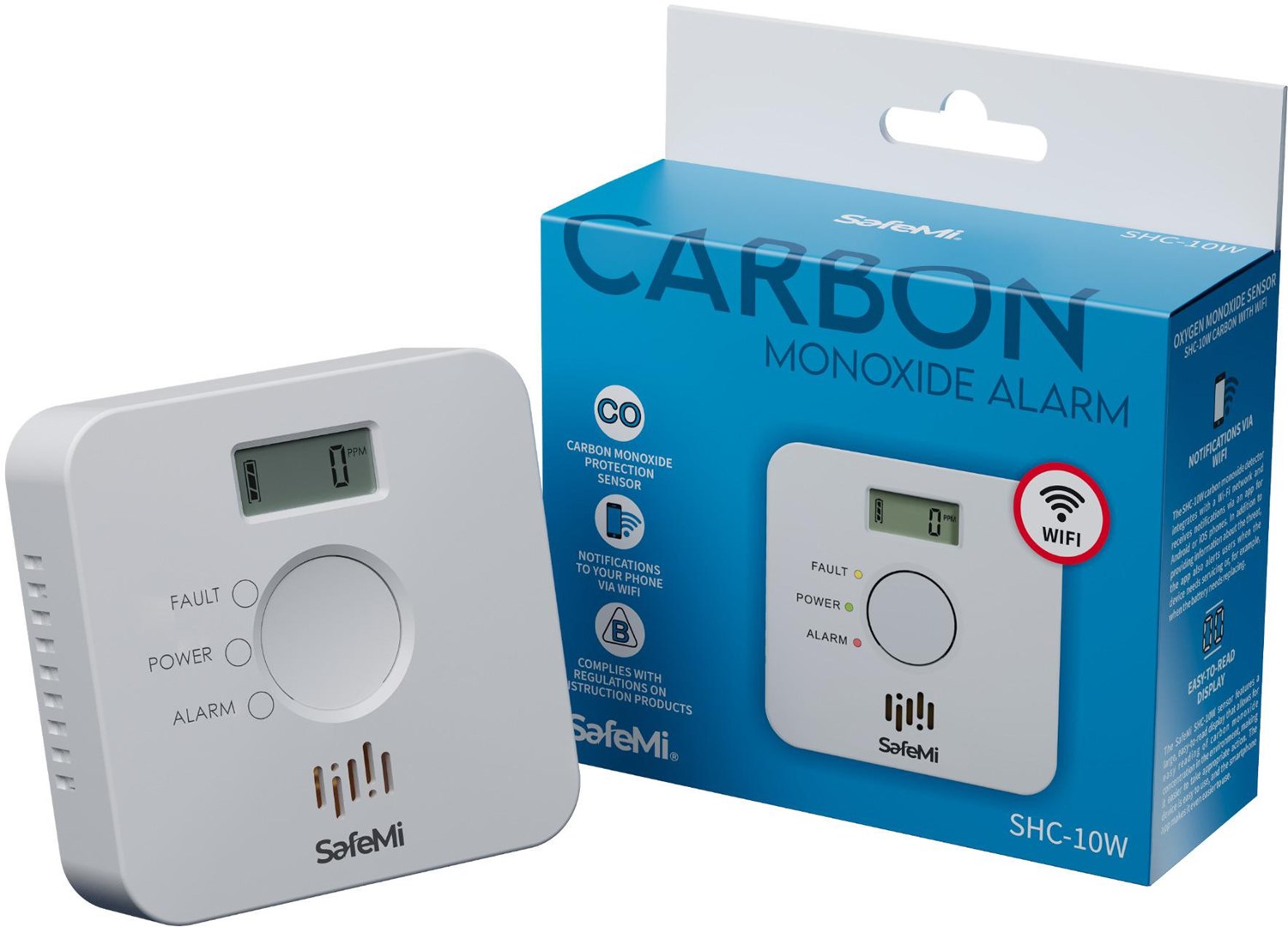 SAFEMI SHC-10W WiFi senzor ugljičnog monoksida