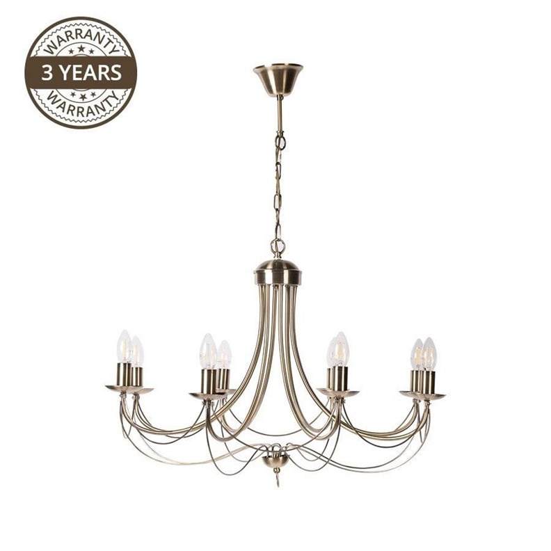 Obesna svetilka MARIANA MD9668-8, 8x60W E14