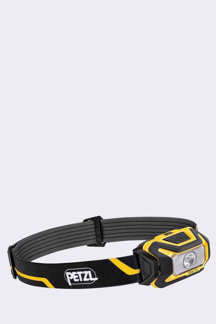 Petzl E069CB00 ARIA? 1R naglavna svetilka, črna/rumena