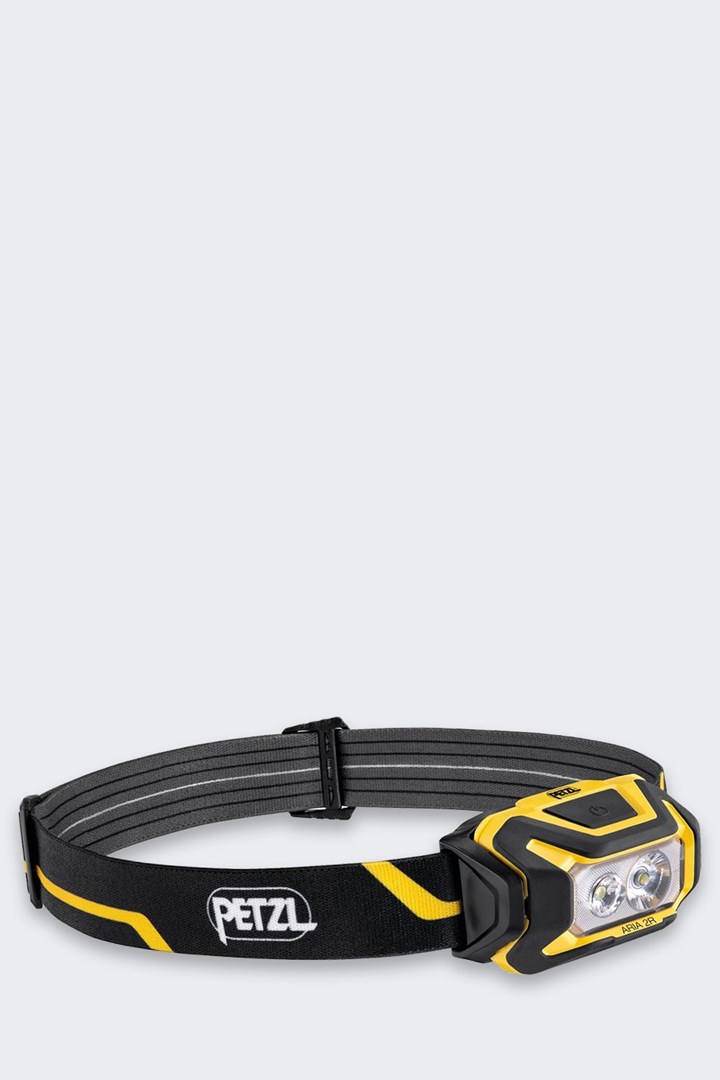 Petzl E070CA00 ARIA? 2R naglavna svetilka, črna/rumena