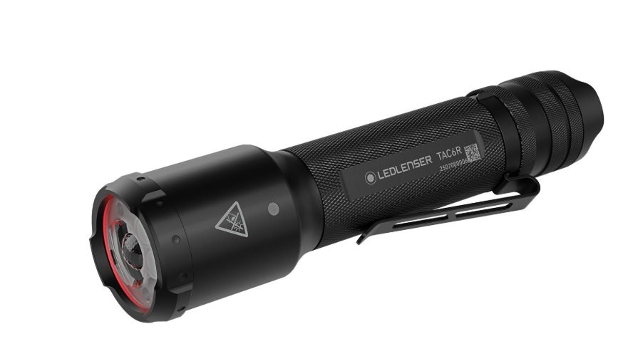 Ledlenser TAC6R LED svetilka, črna