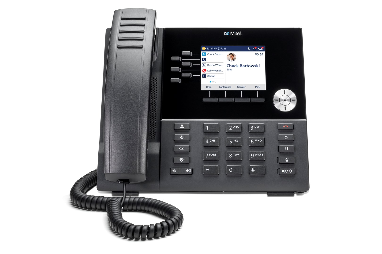 Mitel 6920w IP telefon VoIP SIP, 18 linij