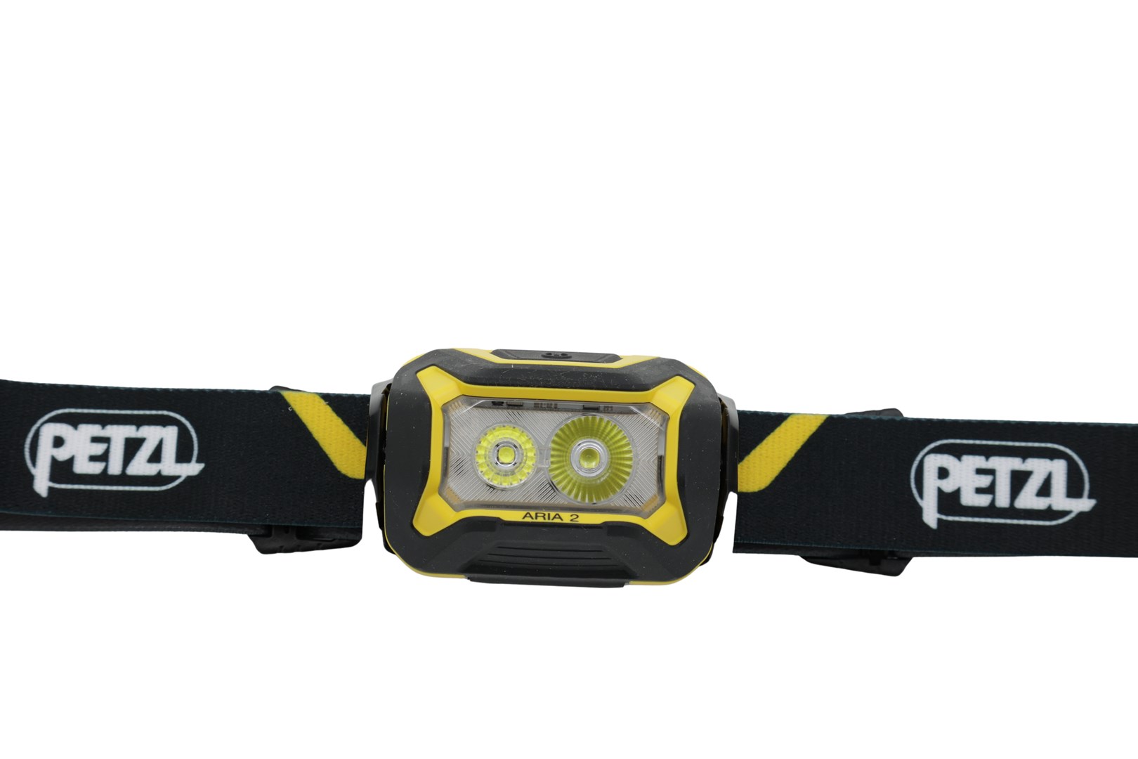 Petzl ARIA 2 naglavna svetilka, črna/rumena, 450 lm, 100m