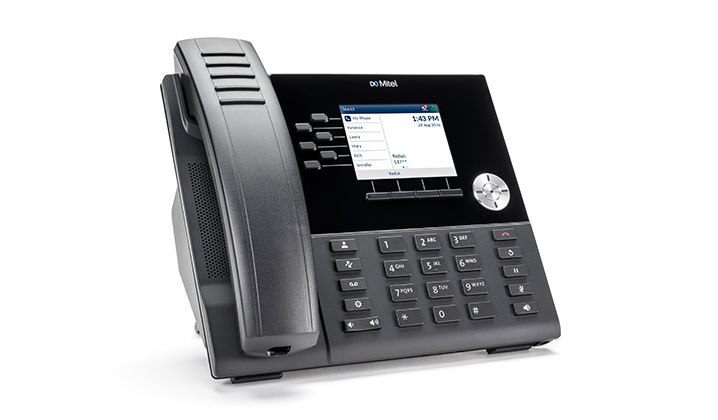 Mitel 6940w IP telefon, barvni zaslon na dotik, Wi-Fi, Bluetooth