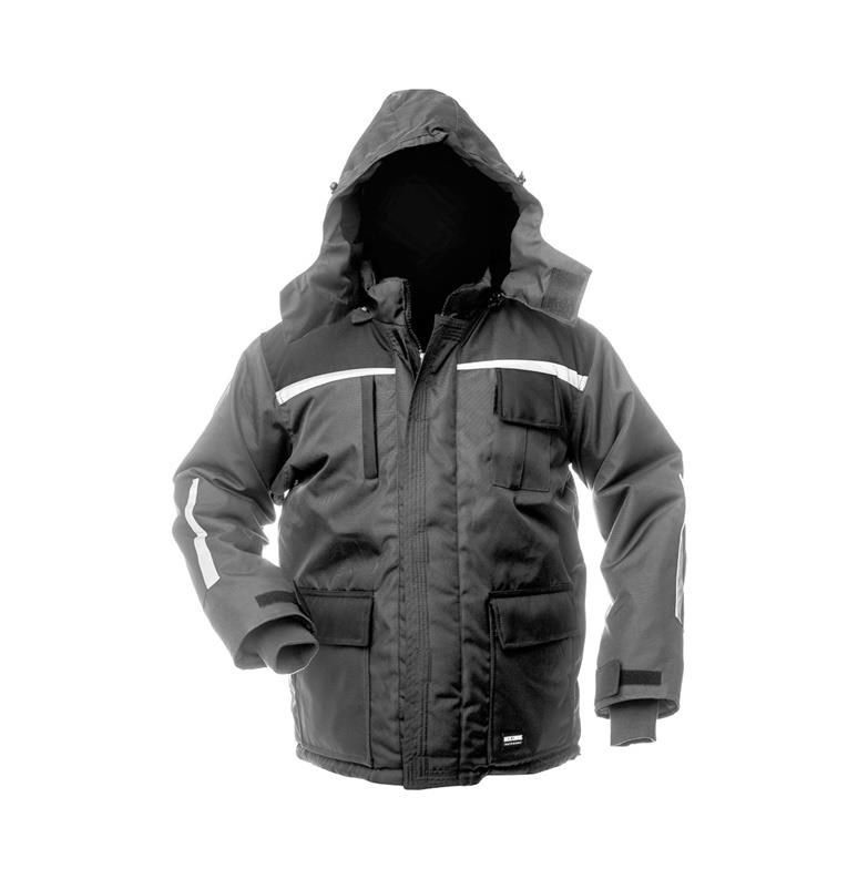 Jakna dolga Arctic siva/črna WJ-8924 L