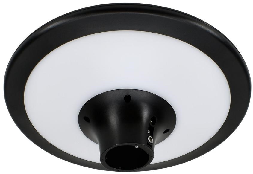 SOLARNA OPRAWA PARKOWA LED SOLUM 20W 2200LM 3000-4000K IP65 ČRNA