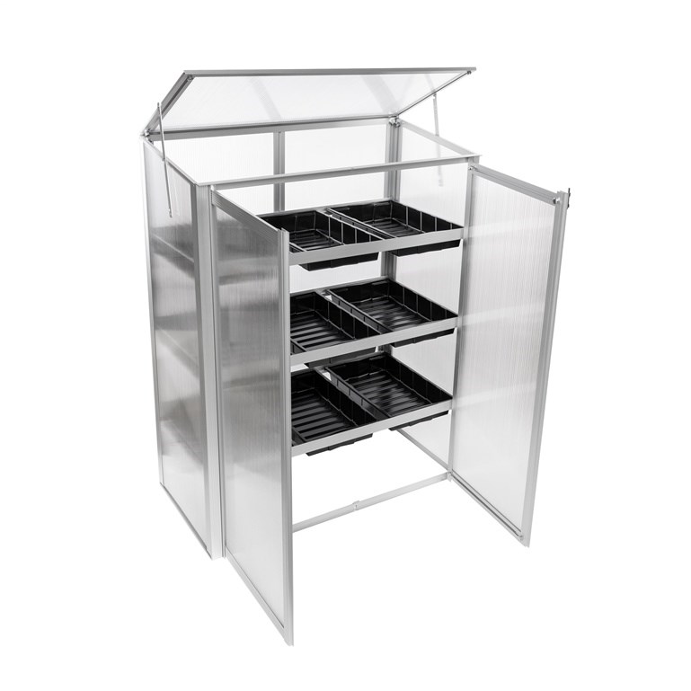 STEEL HOUSE ALIUM regal 76x38.5x98.5cm GC