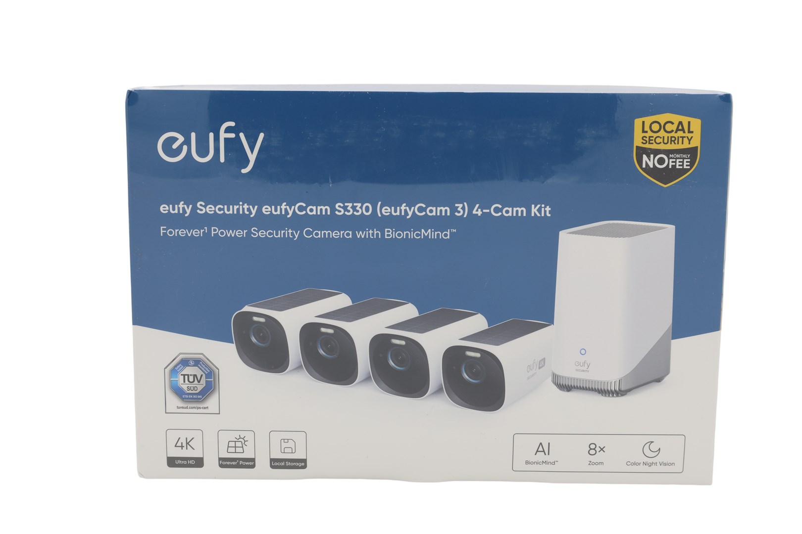 Eufy Cam Kit S330 4+1 komplet nadzornih kamer 4K