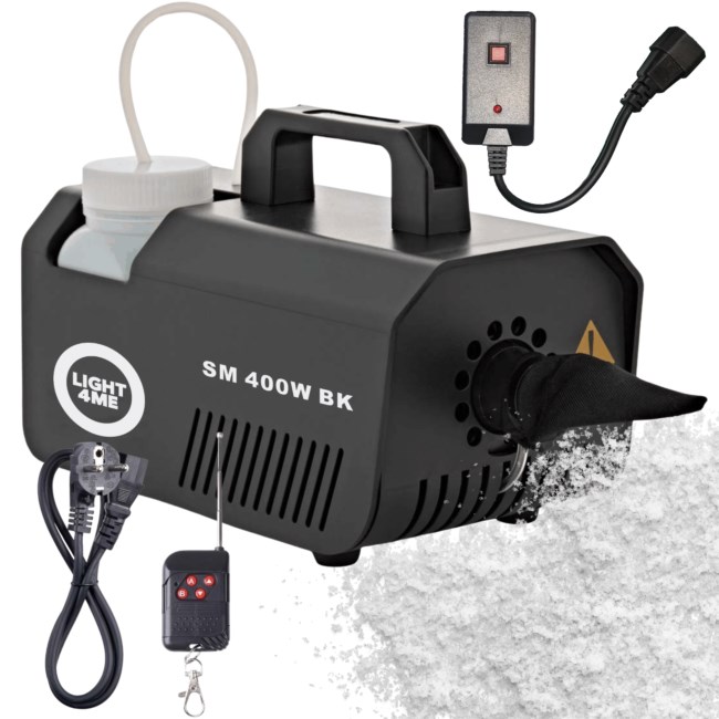 LIGHT4ME SM 400W BK stroj za sneg, 400W, črn