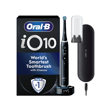 Braun Oral-B iO Series 10 Črna zobna ščetka