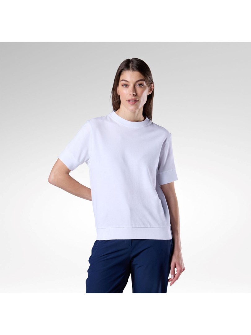 Ženska majica ROSSIGNOL W Pique' Tee - bela, S