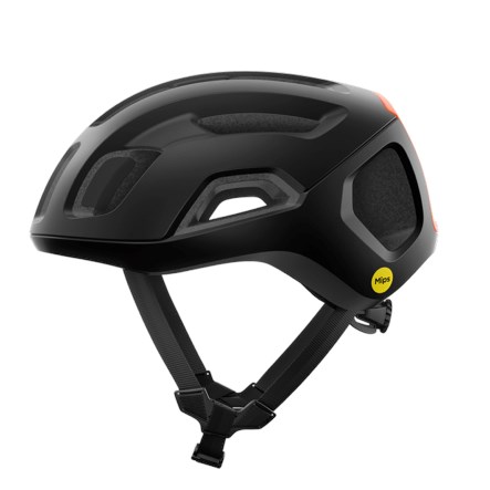 POC Ventral Air MIPS kolesarska čelada, črno-oranžna, 50-56 cm