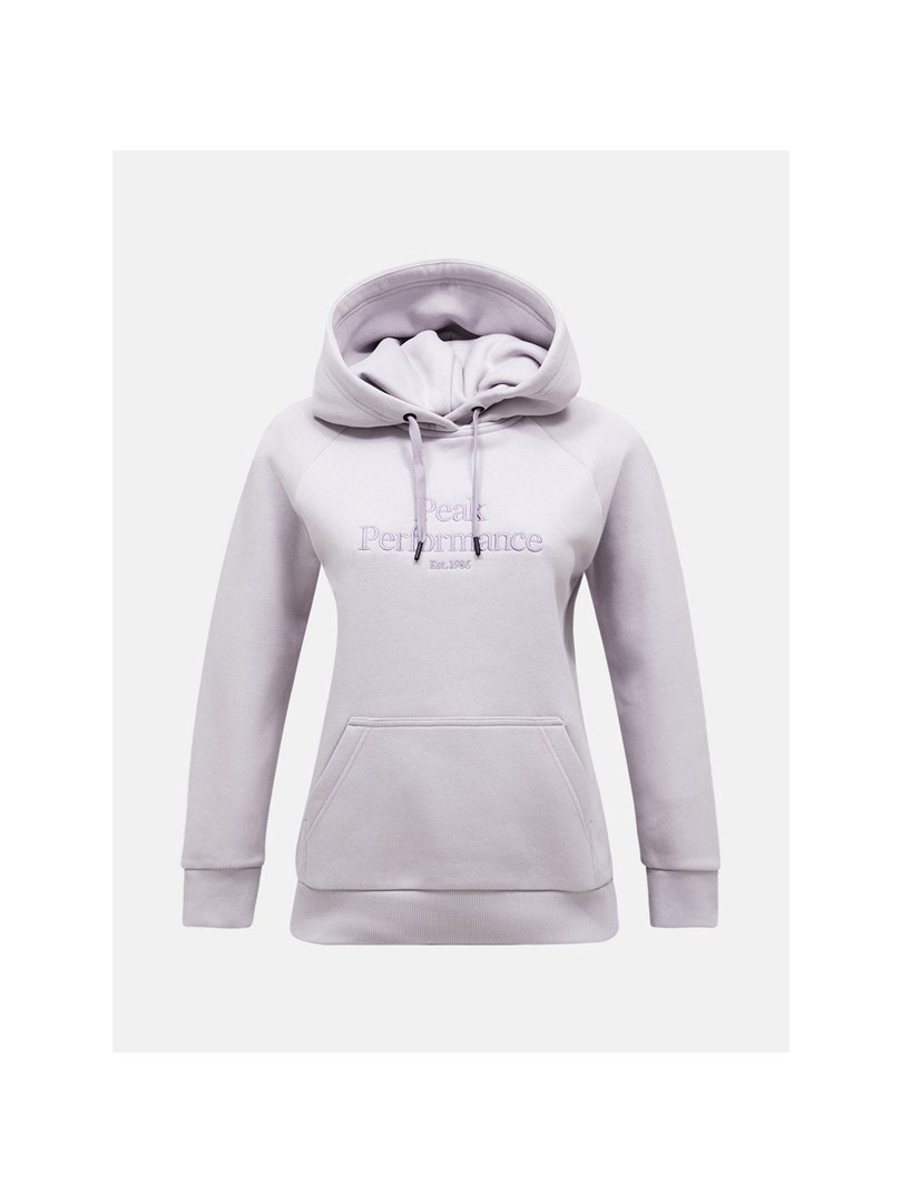 PEAK PERFORMANCE W Original Hood ženska jopa s kapuco - siva, vel. S