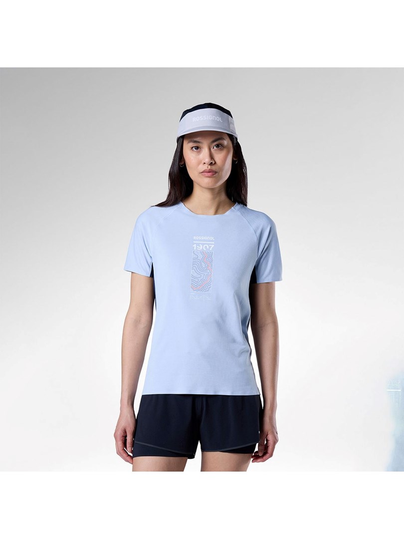 ROSSIGNOL Ženska majica W Sapa Ultra Tee, modra, M