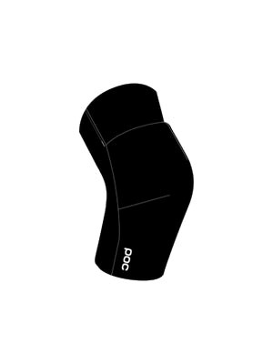 Kolesarski ščitnik za kolena POC VPD Max Knee - črn, XL