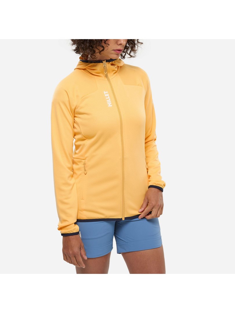 Ženska jopa MILLET Lokka Hoodie III W, rumena - S