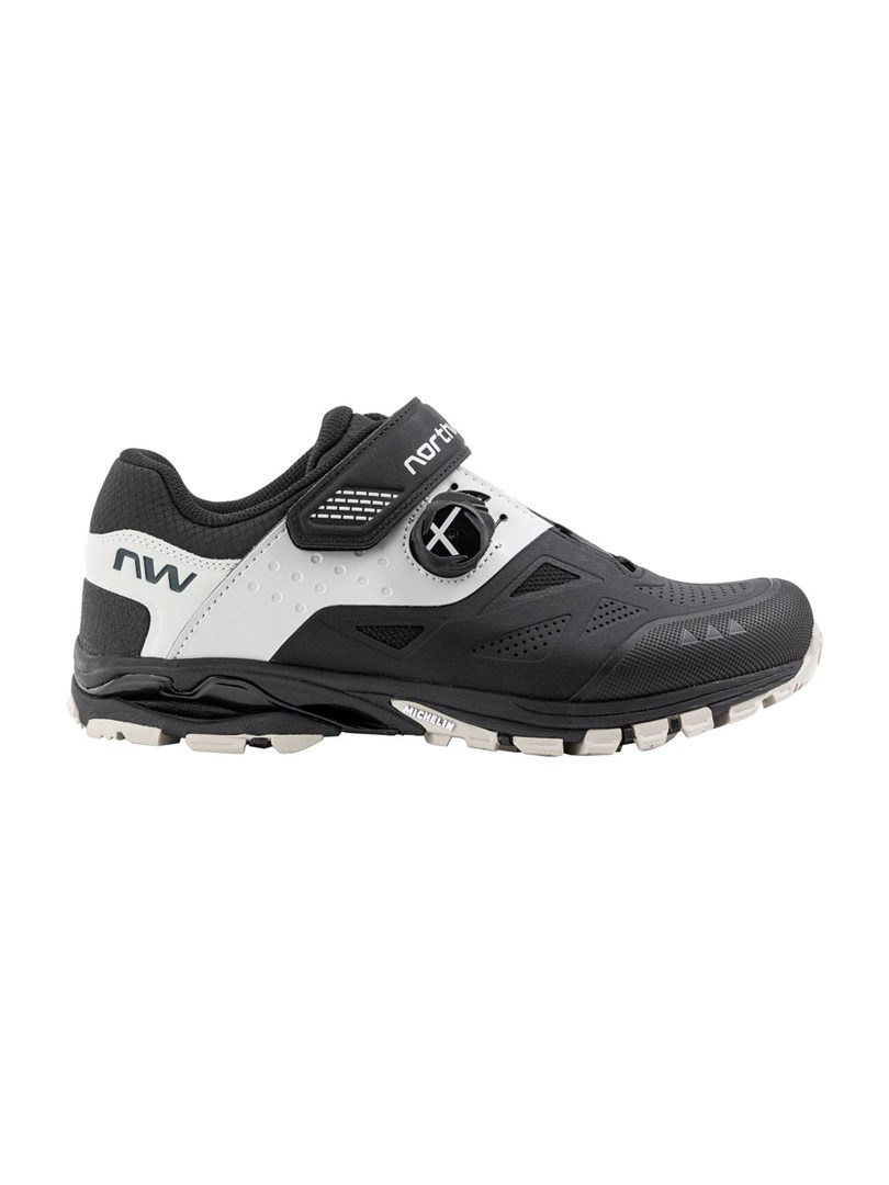 Kolesarski Čevlji NORTHWAVE Spider Plus 3, Črno-Beli, Velikost 45