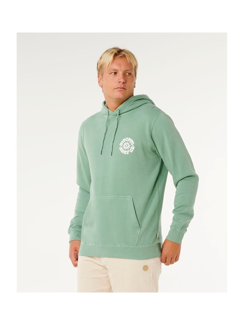 Moška jopica RIP CURL Pacific Rinse Hood, zelena - M
