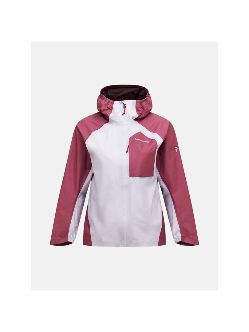 PPR Ženska jakna W Trail Hipe 3L Shell, siva, velikost XS